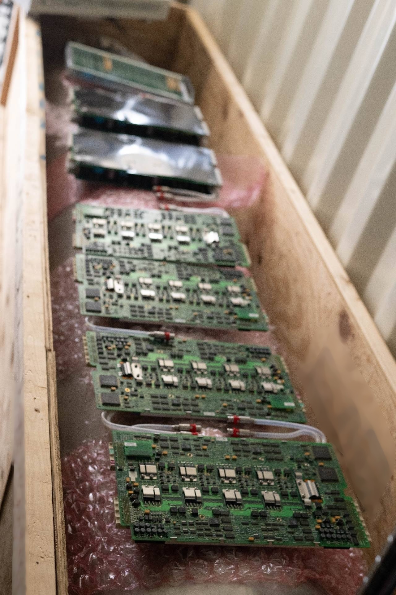 Photo Used AGILENT / HP / HEWLETT-PACKARD / VERIGY / ADVANTEST Lot of boards For Sale
