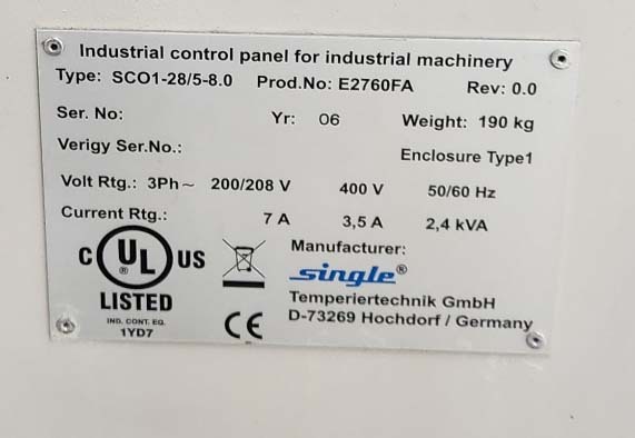 Photo Used AGILENT / HP / HEWLETT-PACKARD / VERIGY / ADVANTEST V93000 PS800 For Sale