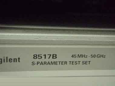 Photo Used AGILENT / HP / HEWLETT-PACKARD / KEYSIGHT 8517B For Sale