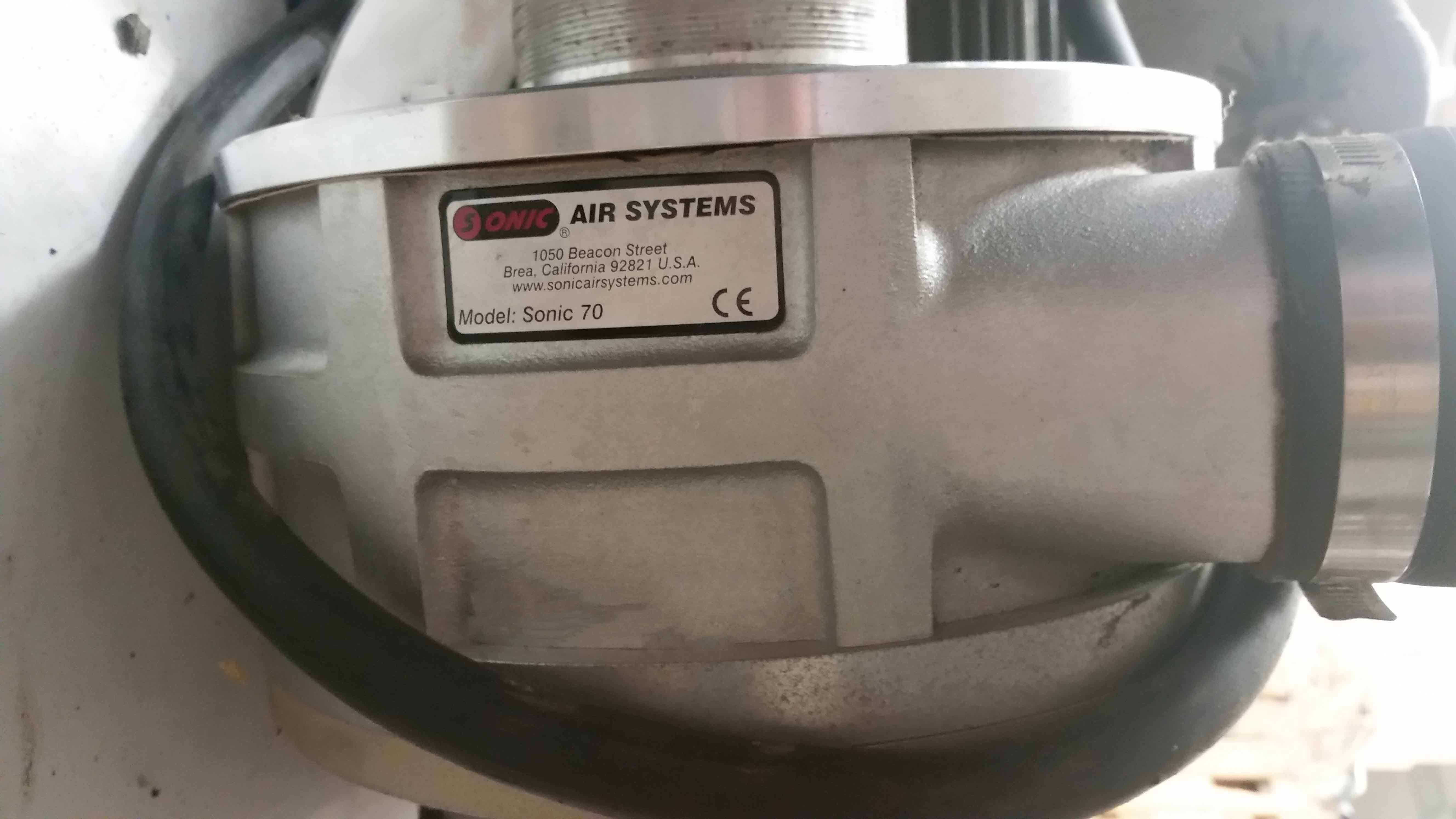 Photo Used AIR SYSTEMS INTERNATIONAL Sonic 70 For Sale