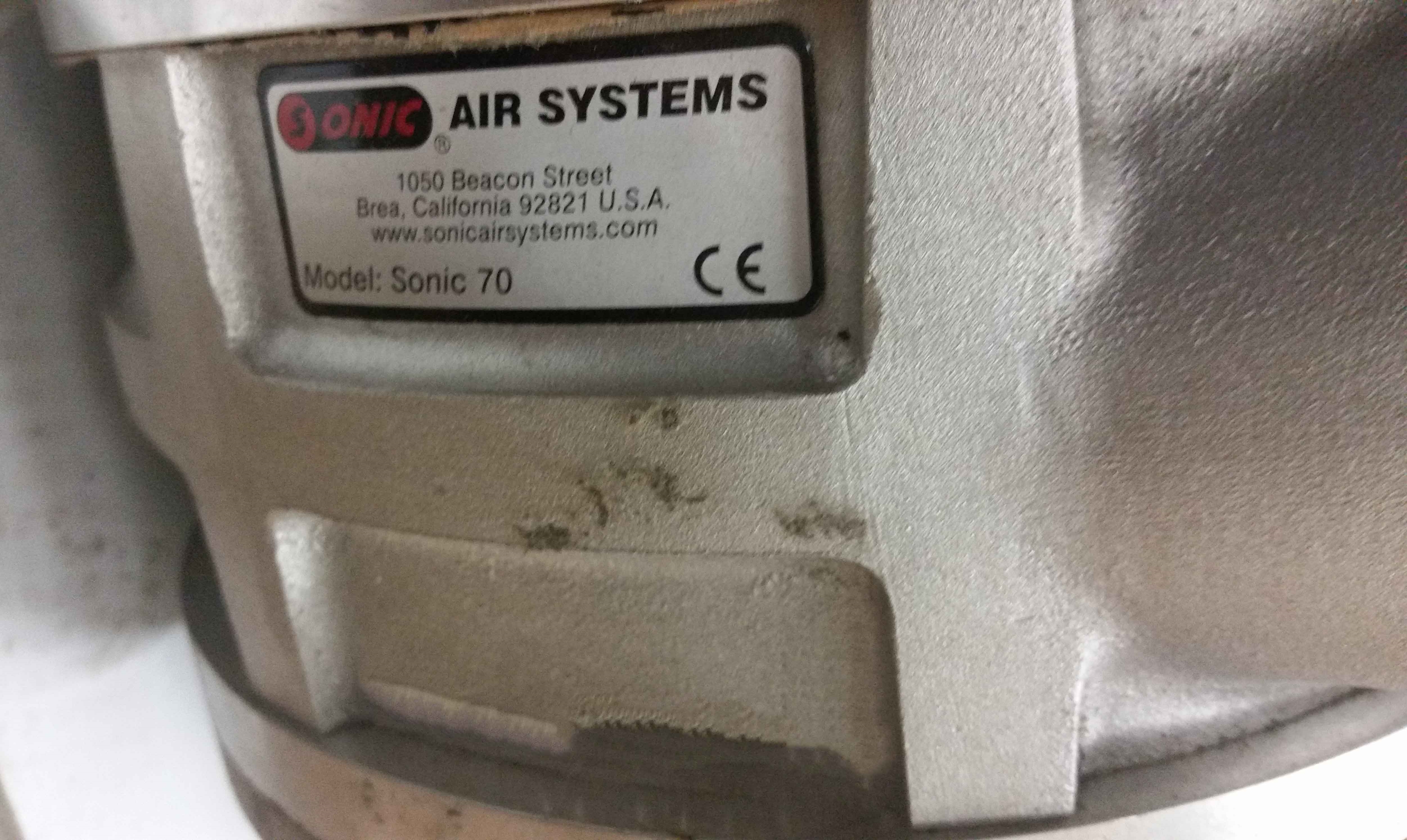 圖為 已使用的 AIR SYSTEMS INTERNATIONAL Sonic 70 待售