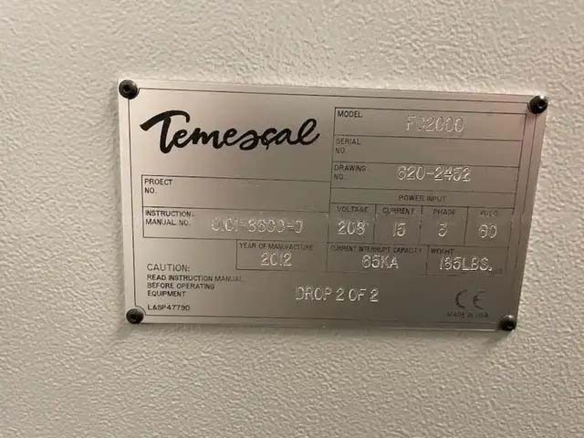 Photo Utilisé AIRCO TEMESCAL FC 2000 À vendre