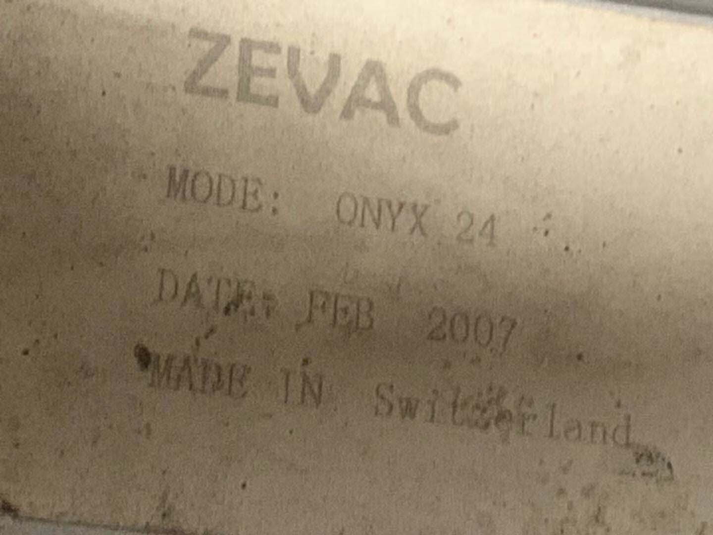 圖為 已使用的 AIRVAC / ZEVAC Onyx 24 待售
