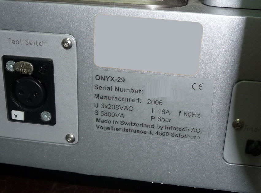 图为 已使用的 AIRVAC / ZEVAC Onyx 29 待售