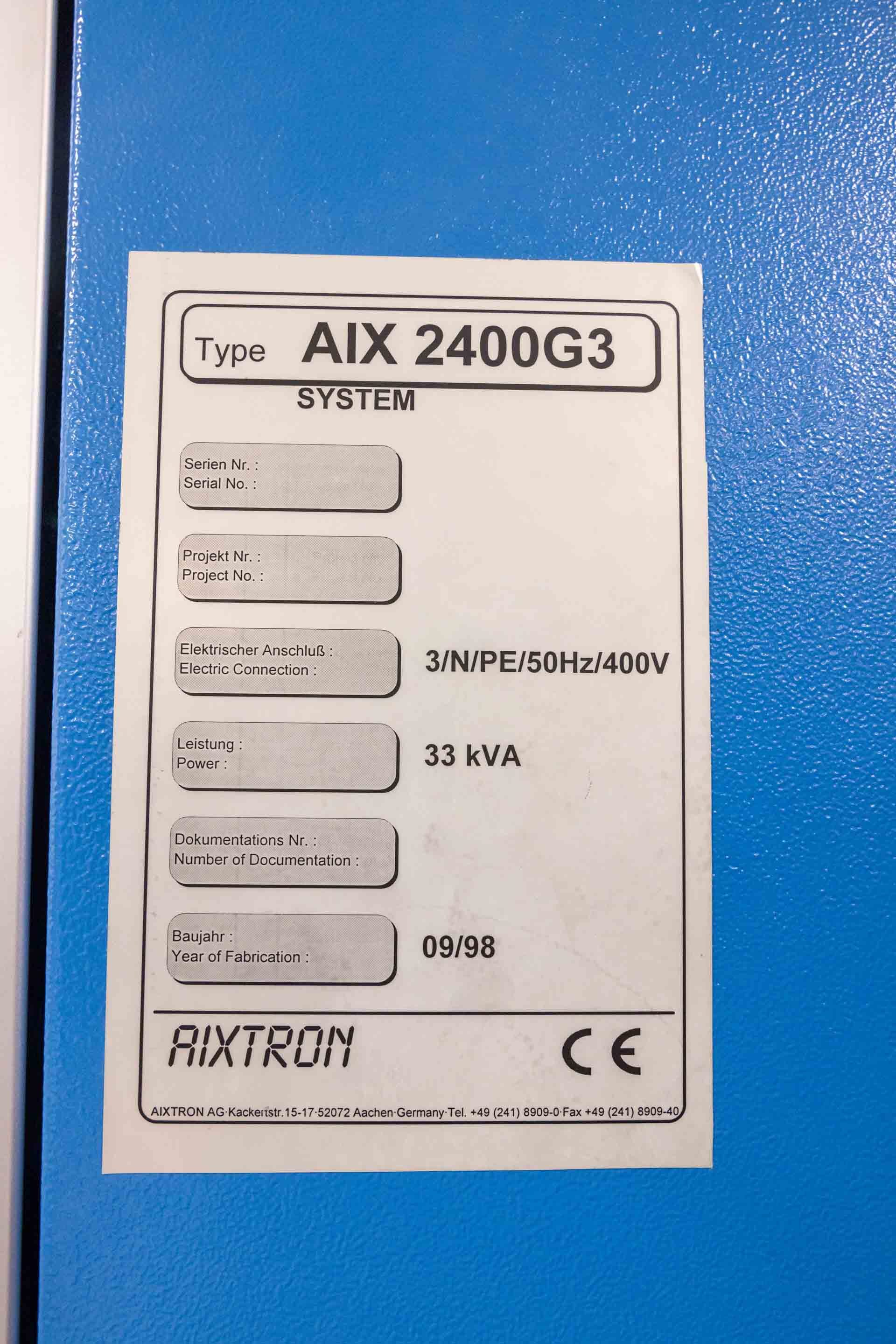 フォト（写真） 使用される AIXTRON AIX 2600 G3 HT 販売のために