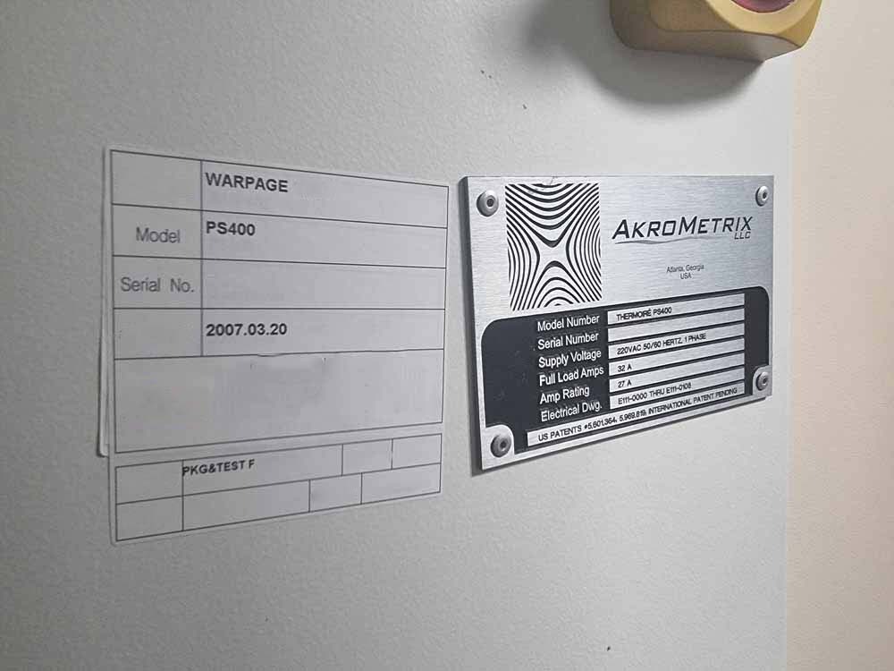 フォト（写真） 使用される AKROMETRIX PS400 販売のために