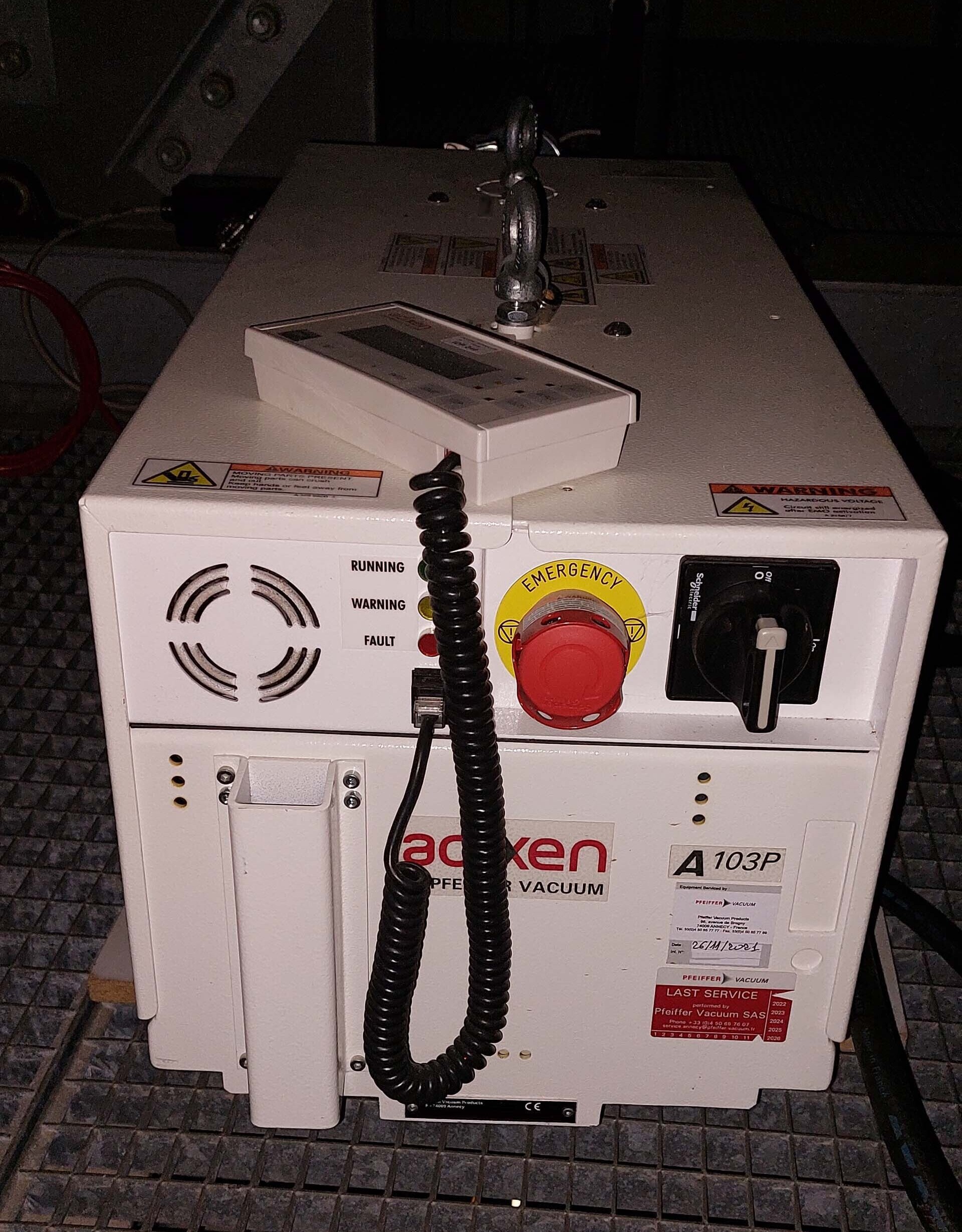 图为 已使用的 ALCATEL / ADIXEN / PFEIFFER A103P 待售