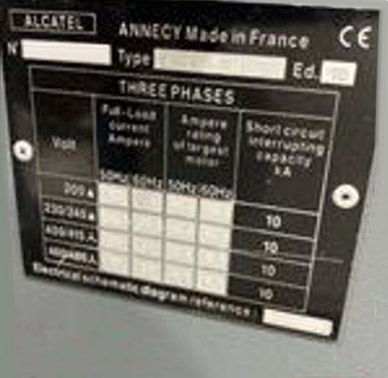 Photo Utilisé ALCATEL / ADIXEN / PFEIFFER A1803H À vendre