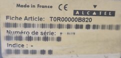 Photo Utilisé ALCATEL / ADIXEN / PFEIFFER ASM 142 À vendre