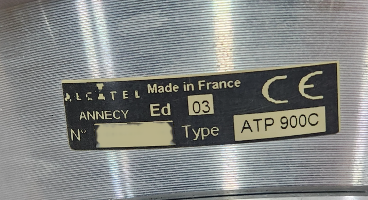 Foto Verwendet ALCATEL / ADIXEN / PFEIFFER ATP 900C Zum Verkauf