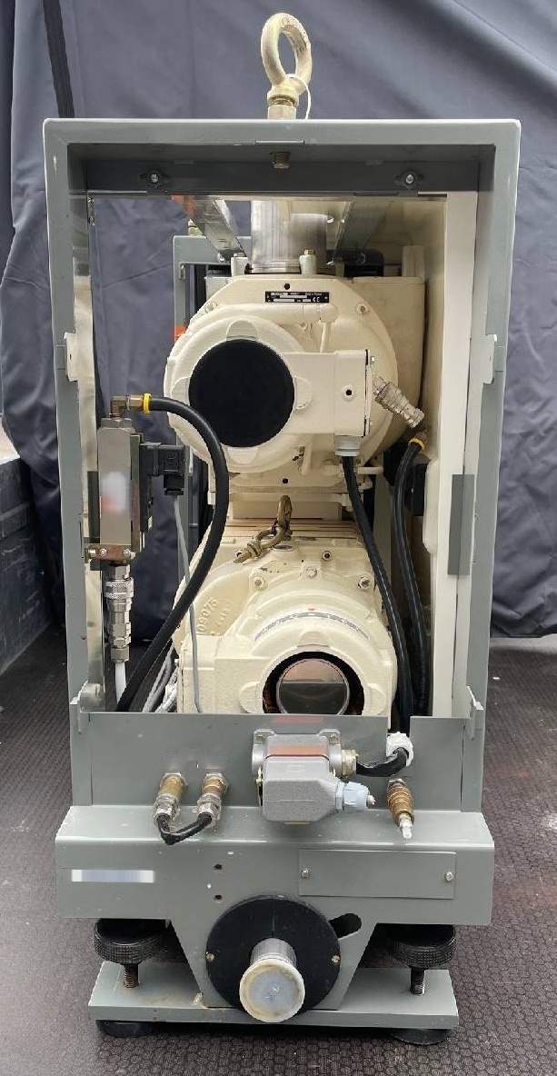 Photo Used ALCATEL / ADIXEN / PFEIFFER Lot of dry pumps For Sale