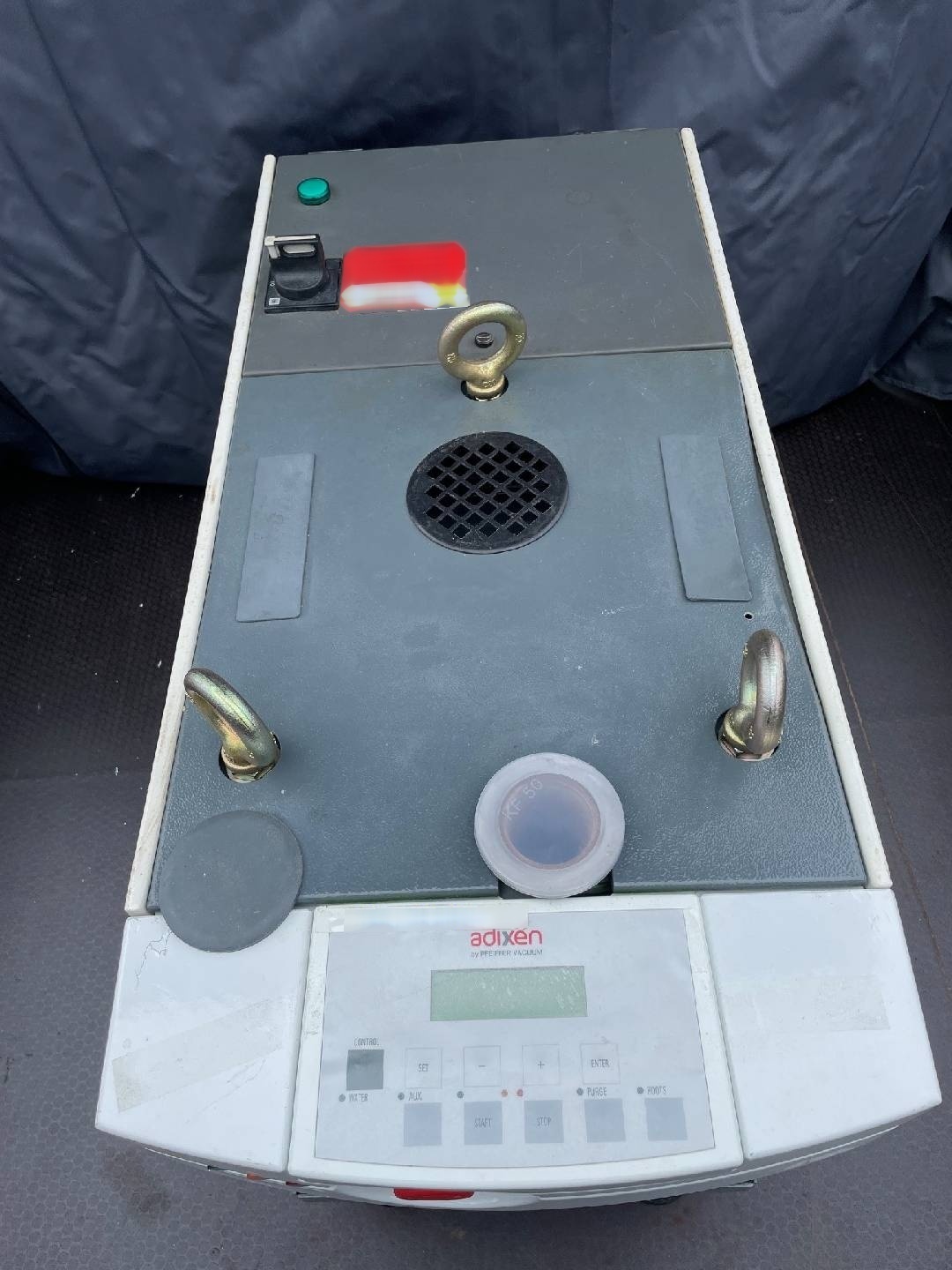 Photo Used ALCATEL / ADIXEN / PFEIFFER Lot of dry pumps For Sale