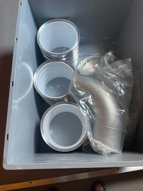 フォト（写真） 使用される ALCATEL / ADIXEN / PFEIFFER Lot of spare parts for 602 販売のために