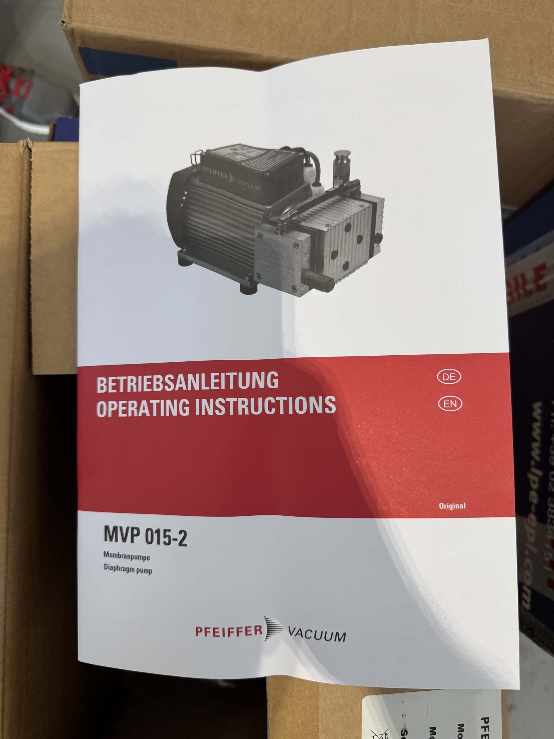 Foto Verwendet ALCATEL / ADIXEN / PFEIFFER MVP 015-2 Zum Verkauf
