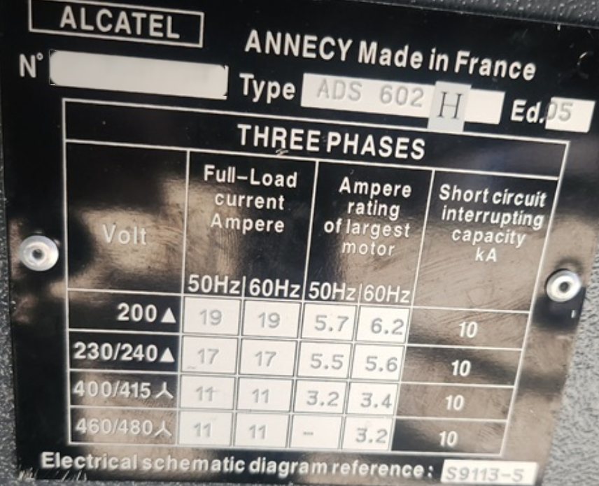 圖為 已使用的 ALCATEL / ADIXEN ADS 602H 待售