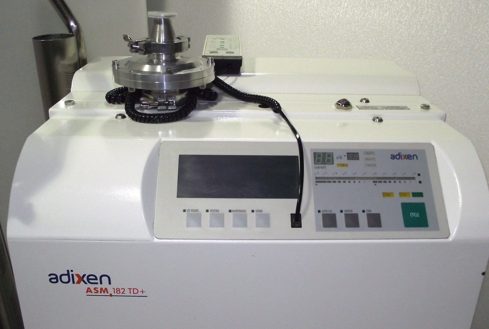 ALCATEL / ADIXEN / PFEIFFER Adixen ASM 182TD+ Leak Detector used