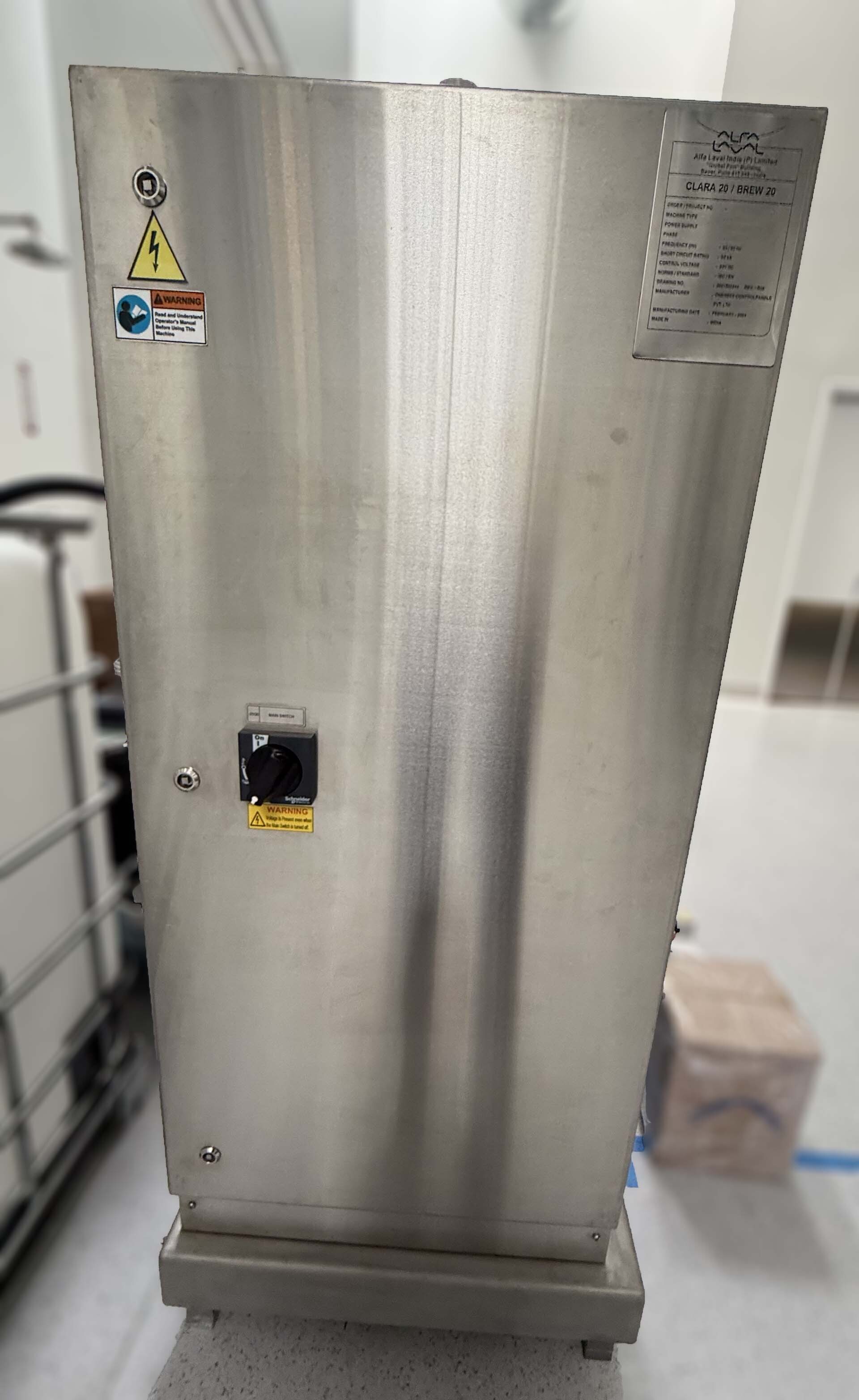 Photo Used ALFA LAVAL Clara 20 E-2903 For Sale