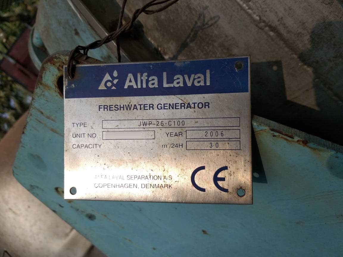 圖為 已使用的 ALFA LAVAL JWP-26-C100 待售