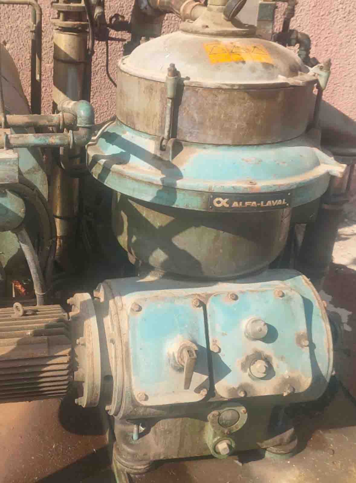 Photo Used ALFA LAVAL MOPX 207SGT-24-50 For Sale