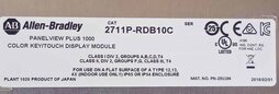 Photo Utilisé ALLEN BRADLEY PanelView Plus 1000 À vendre