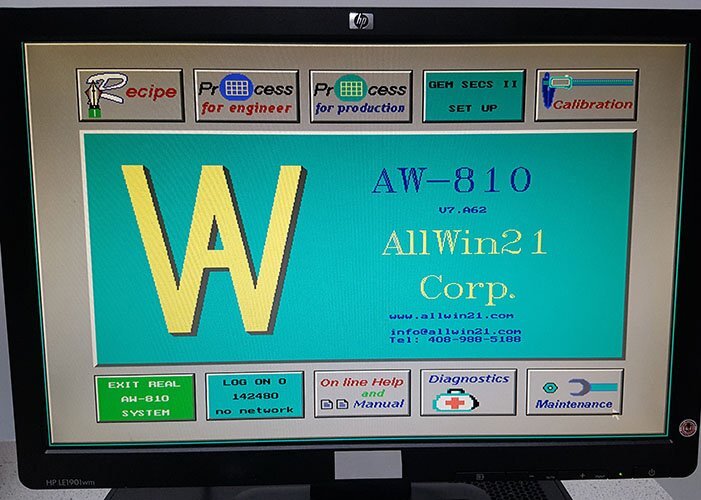 圖為 已使用的 ALLWIN21 AccuThermo AW 810M 待售
