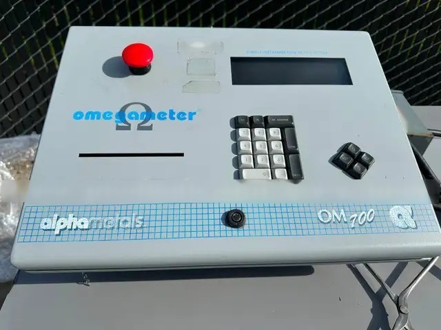 Photo Used ALPHA METALS / COOKSON / SCS Omega Meter 700 For Sale
