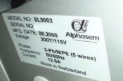 圖為 已使用的 ALPHASEM Swissline 9002 待售