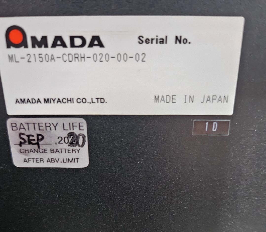 사진 사용됨 AMADA / MIYACHI UNITEK ML-215DA 판매용