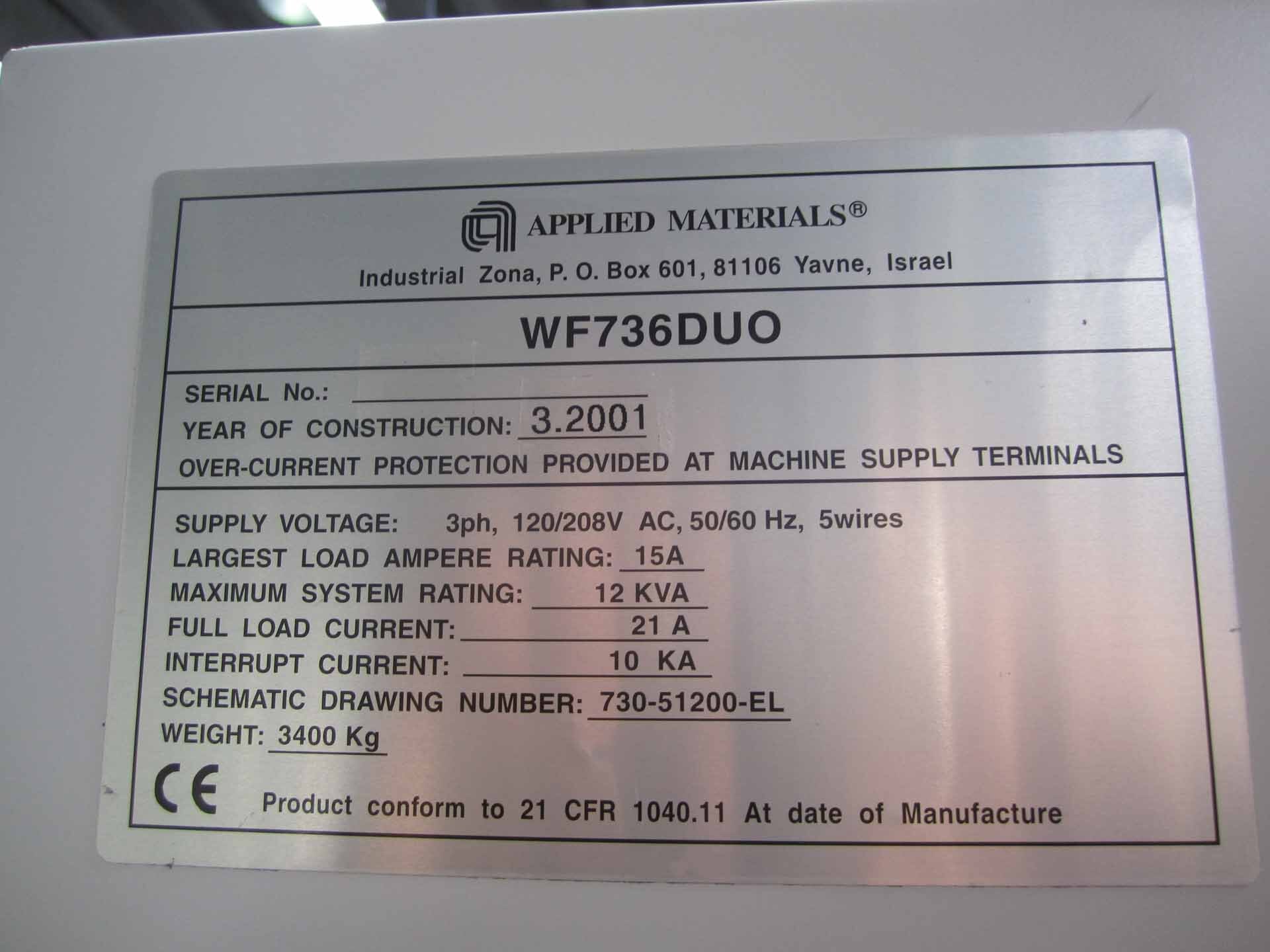 フォト（写真） 使用される AMAT / APPLIED MATERIALS / ORBOT WF-736 XS DUO 販売のために