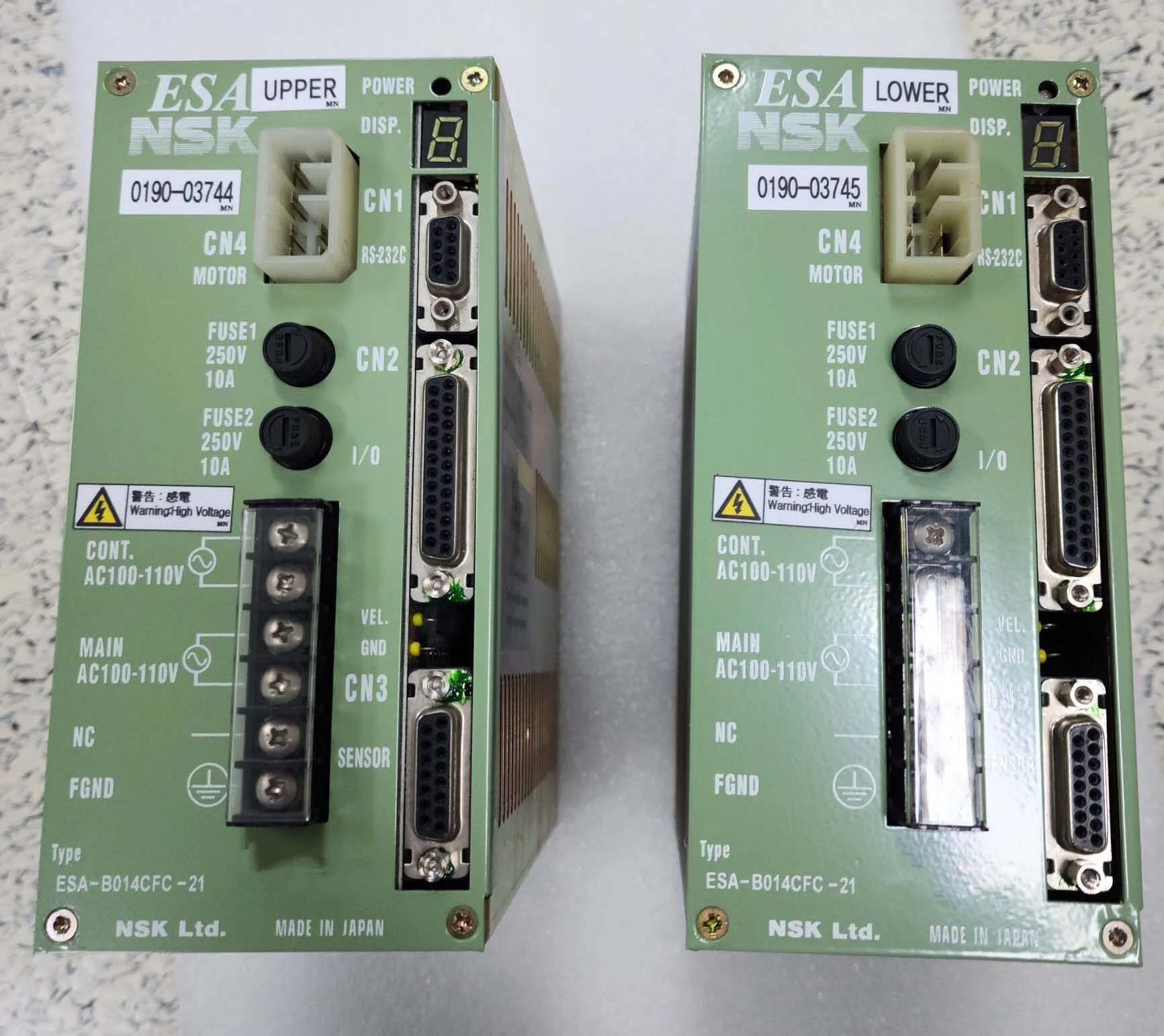 AMAT / APPLIED MATERIALS Lot of VHP Robot drivers upper and lower 部分 用于