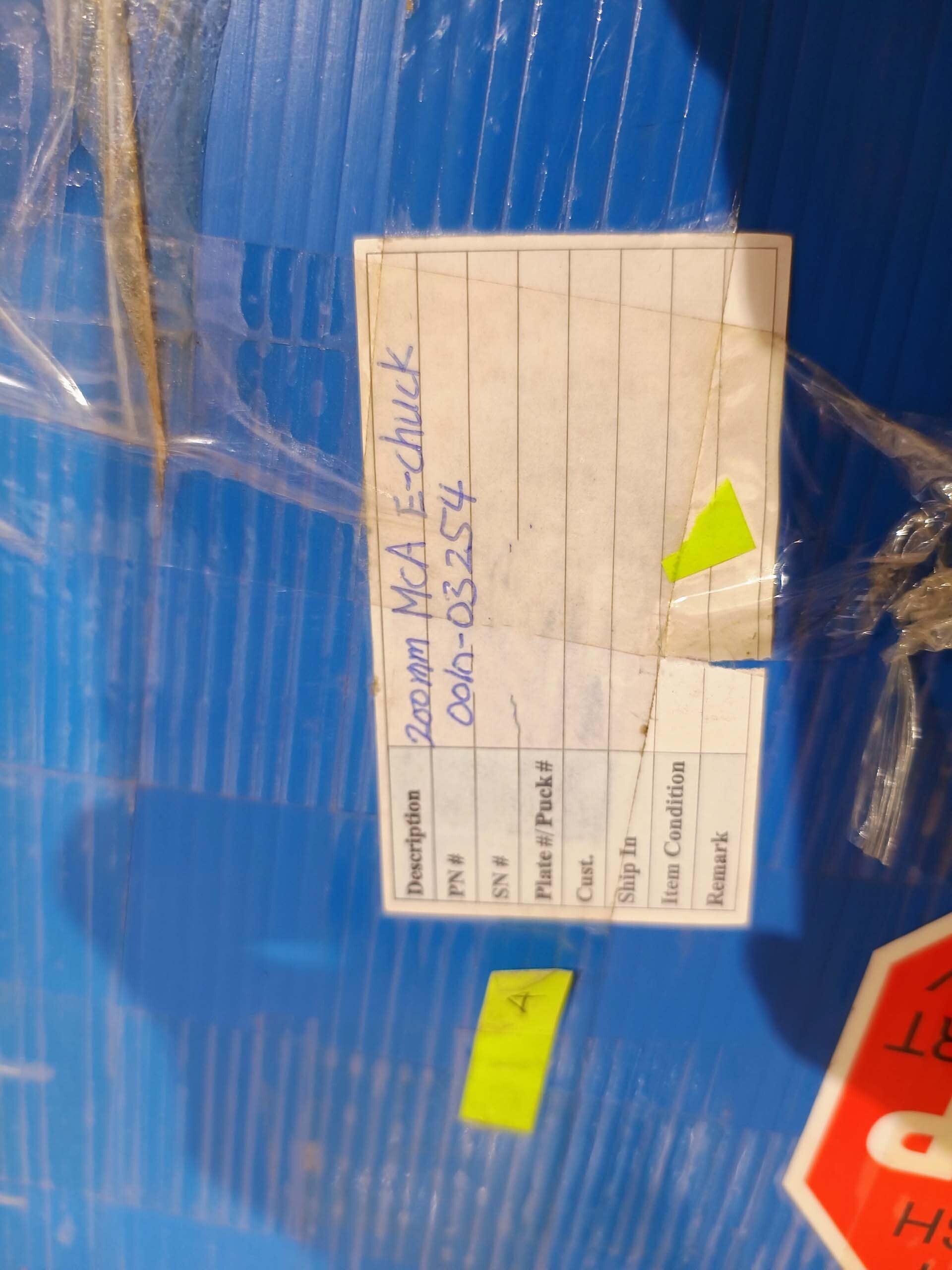 Photo Used AMAT / APPLIED MATERIALS 0010-03254 For Sale