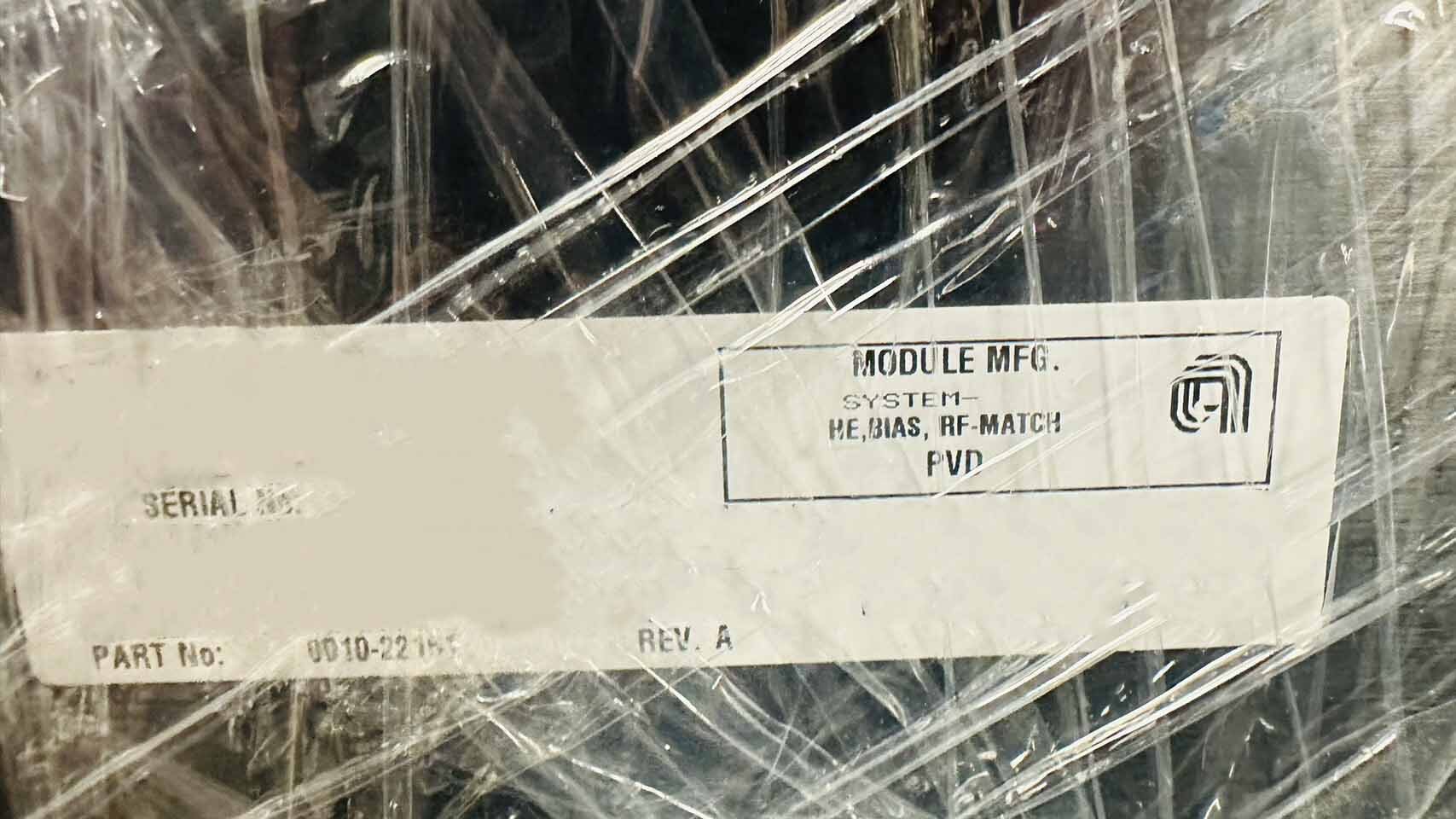 Photo Used AMAT / APPLIED MATERIALS 0010-22161 For Sale