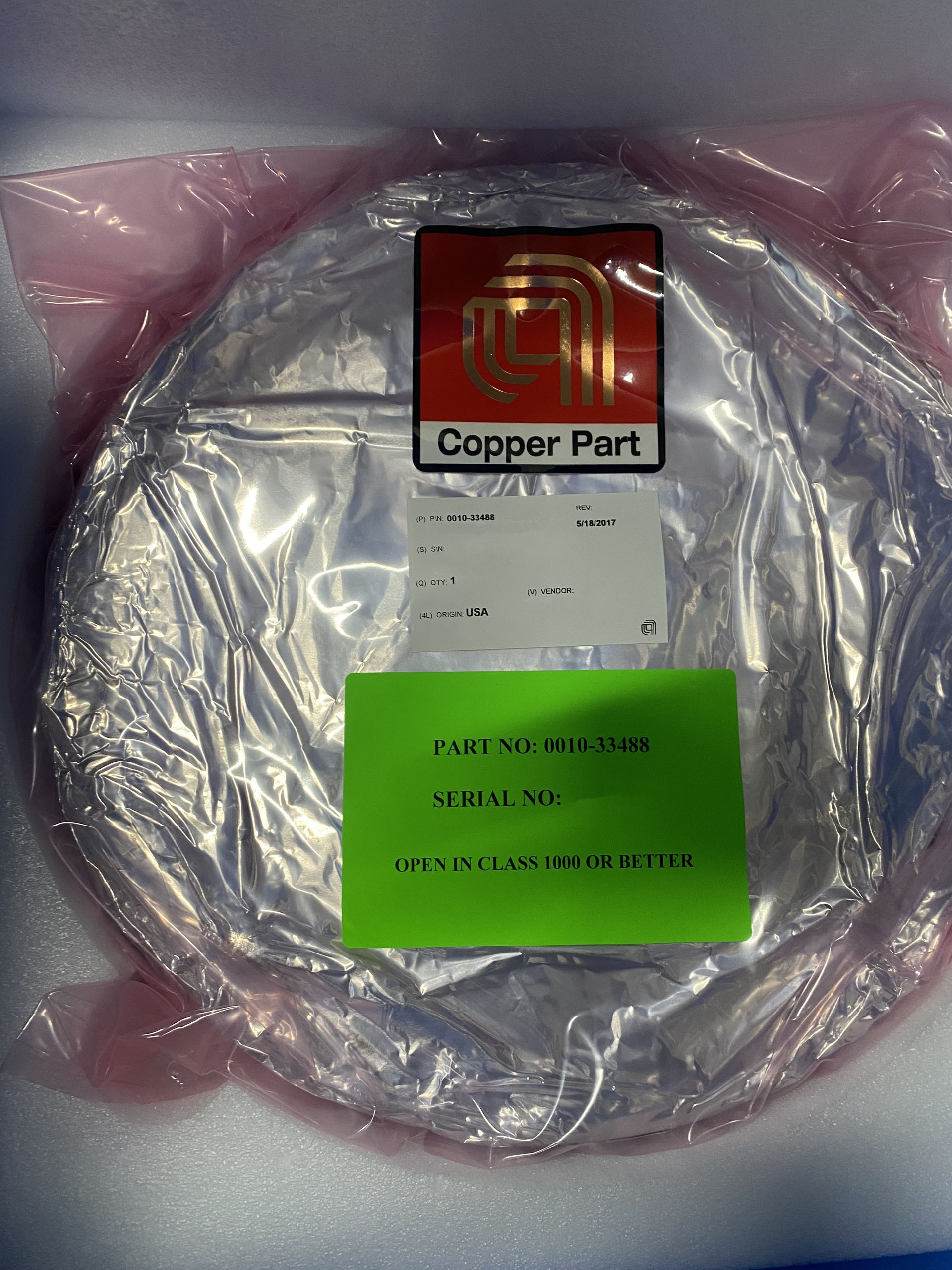 사진 사용됨 AMAT / APPLIED MATERIALS 0010-33488 판매용