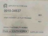 AMAT / APPLIED MATERIALS 0010-34637