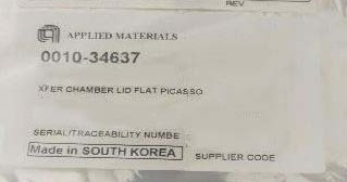 Photo Used AMAT / APPLIED MATERIALS 0010-34637 For Sale