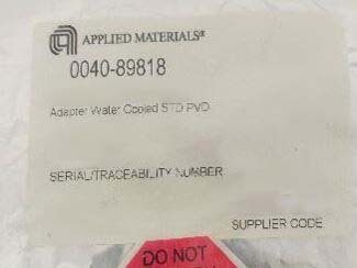 AMAT / APPLIED MATERIALS 0040-89818 #293597054