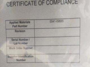 AMAT / APPLIED MATERIALS 0041-09685 #293596921