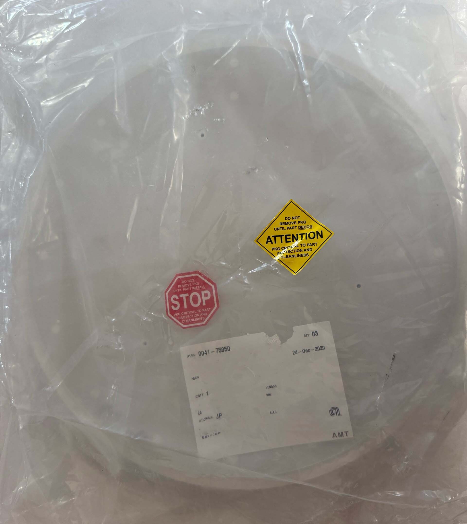 Photo Used AMAT / APPLIED MATERIALS 0041-75950 For Sale