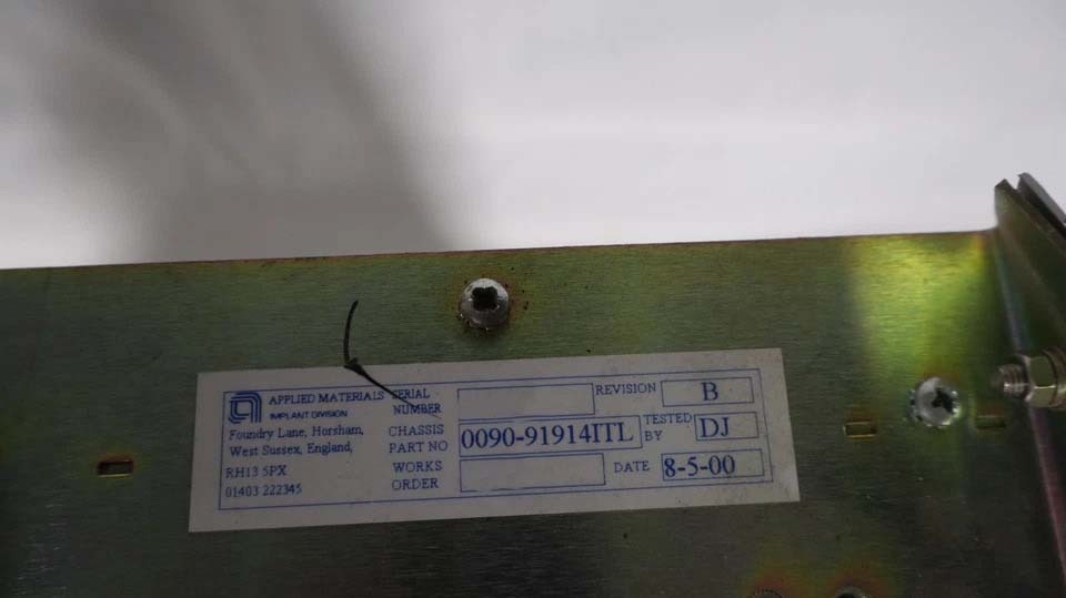 Foto Verwendet AMAT / APPLIED MATERIALS 0090-91914 Zum Verkauf