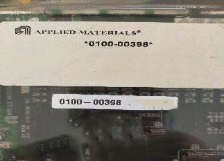 Photo Used AMAT / APPLIED MATERIALS 0100-00398 For Sale