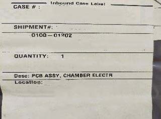 사진 사용됨 AMAT / APPLIED MATERIALS 0100-01202 판매용