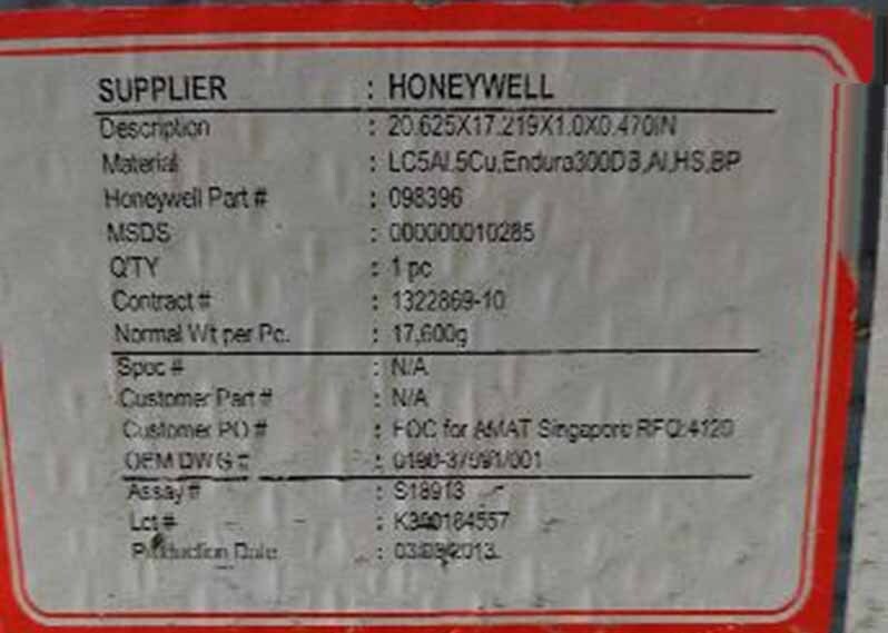 Photo Used AMAT / APPLIED MATERIALS 0190-37591 For Sale