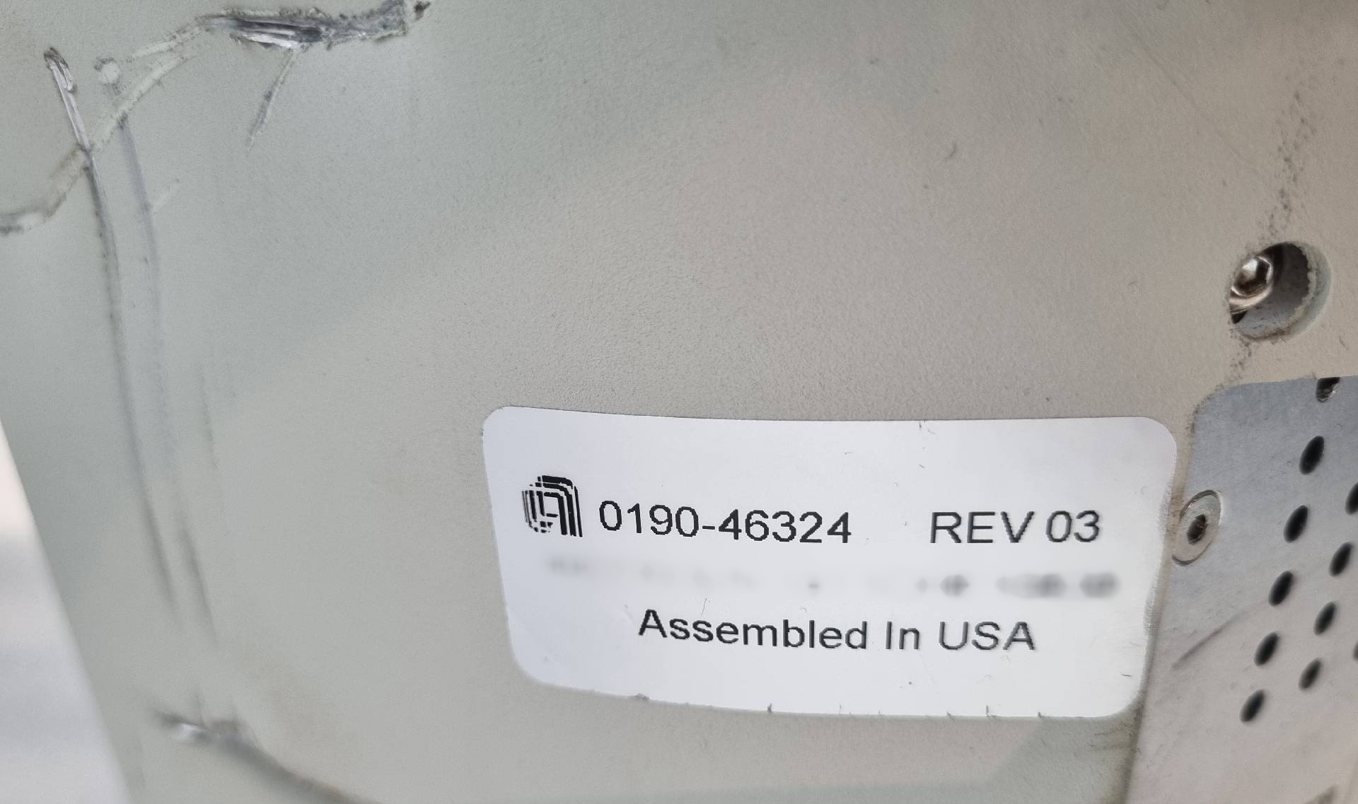 사진 사용됨 AMAT / APPLIED MATERIALS 0190-46324 판매용