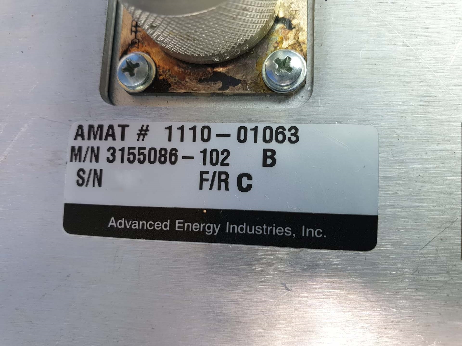 Photo Used AMAT / APPLIED MATERIALS 1110-01063 For Sale