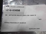 Photo Used AMAT / APPLIED MATERIALS 1270-03058 For Sale