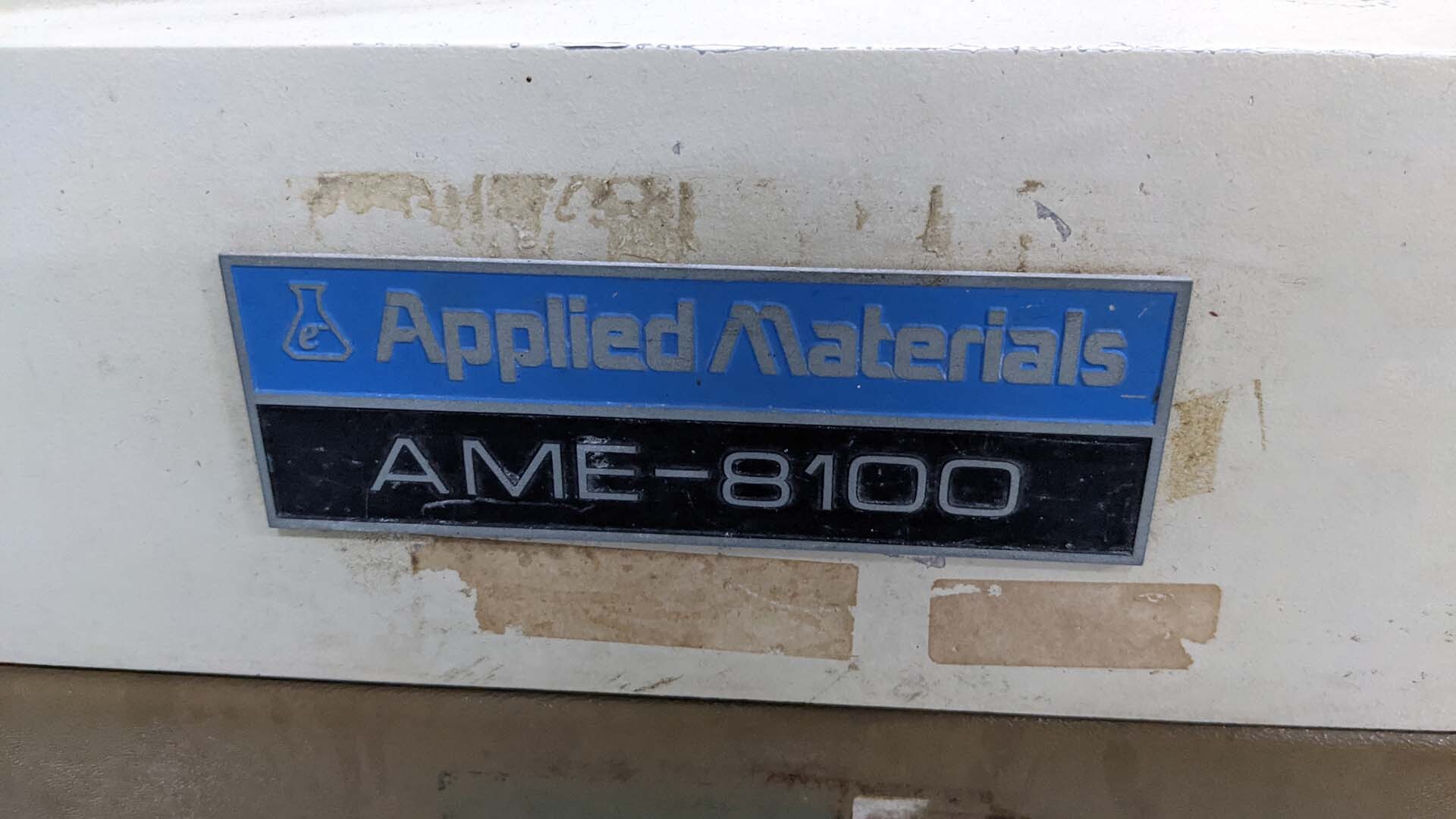 Photo Used AMAT / APPLIED MATERIALS AME 8100 For Sale