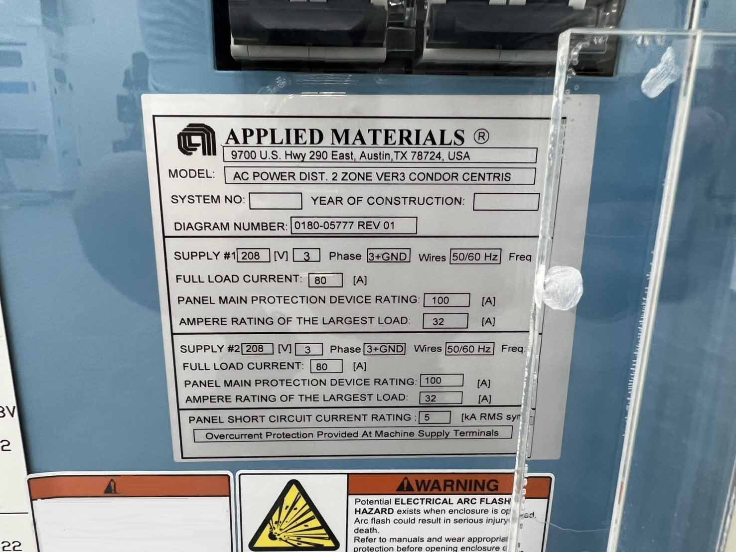 Photo Used AMAT / APPLIED MATERIALS Centris For Sale