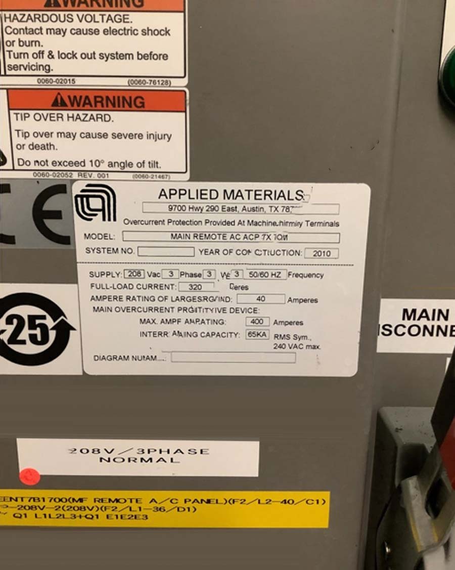 AMAT / APPLIED MATERIALS Centura ACP DPN Plus Gate Stack used for sale ...