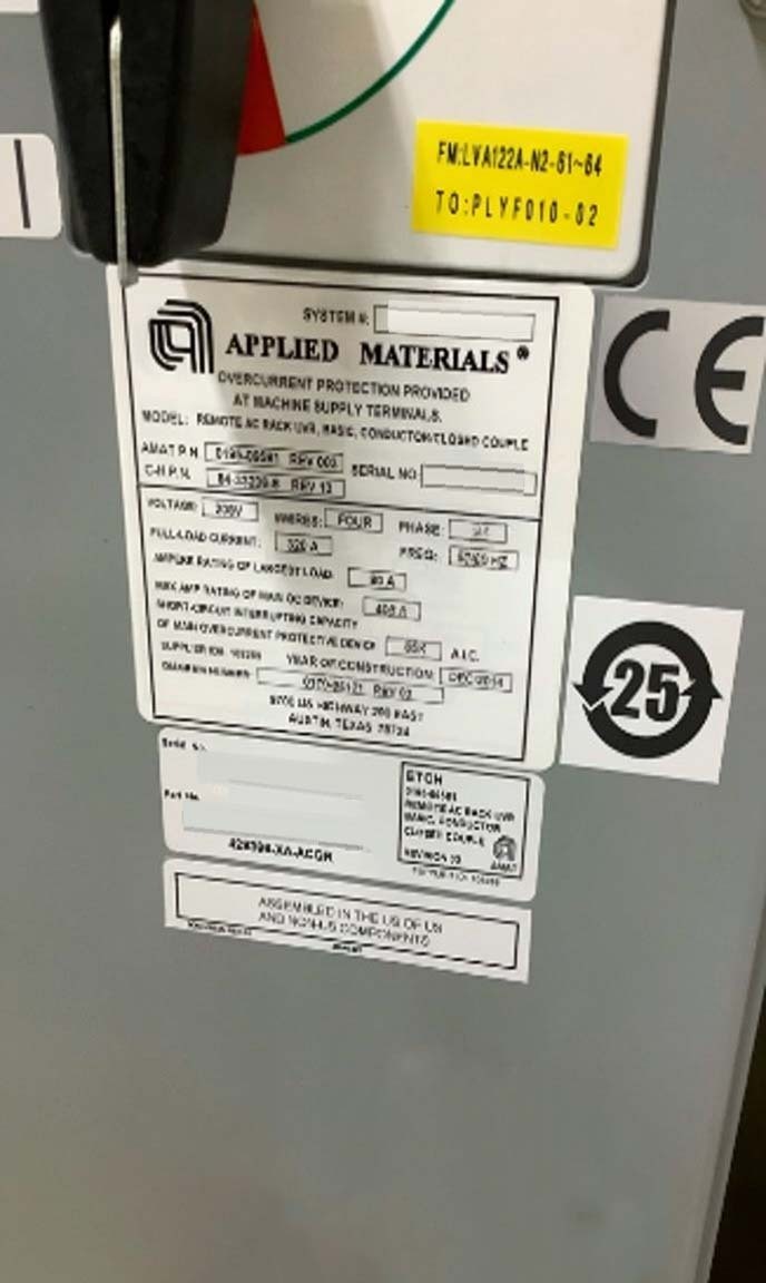 Foto Verwendet AMAT / APPLIED MATERIALS Centura AP DPS AdvantEdge G2 Zum Verkauf