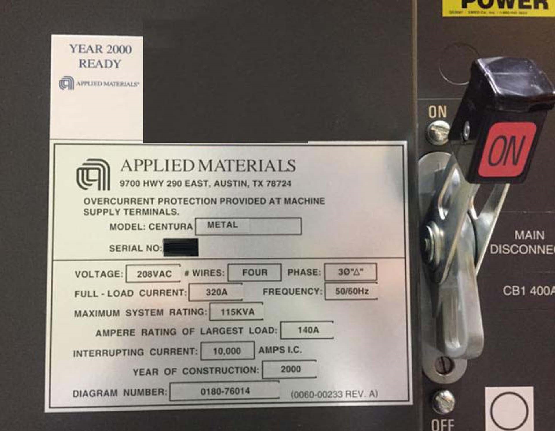 Photo Used AMAT / APPLIED MATERIALS Centura DPS+ For Sale